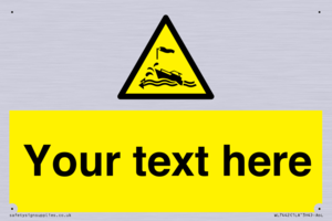 Custom Warning wind over tide conditions